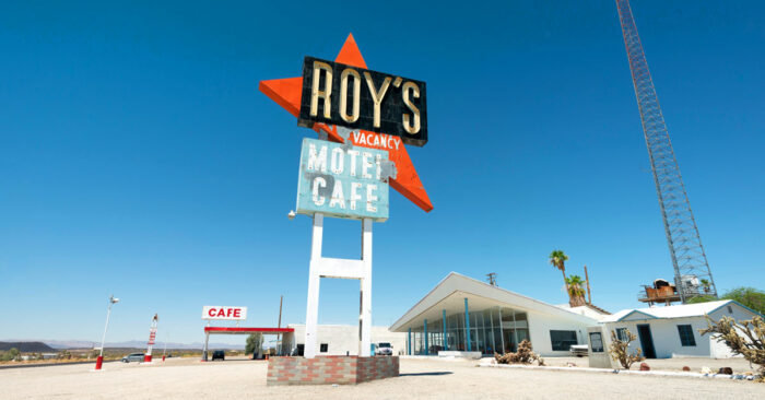 Roy s Motel Café is a Classic Route 66 Attration for Travelers